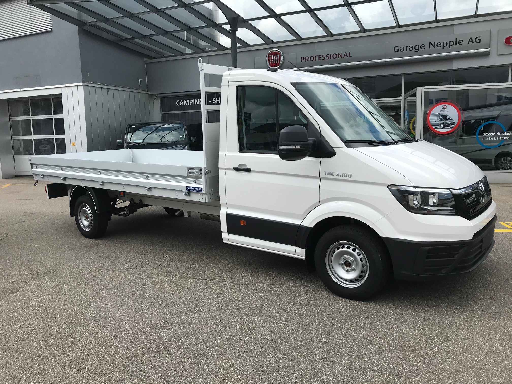 MAN TGE 3.180 Fankhauser Alu-Brücke 8 Gang Automat / 28805 MAN TGE 3.180 Fankhauser Alu-Brücke 8 Gang Automat / 28805