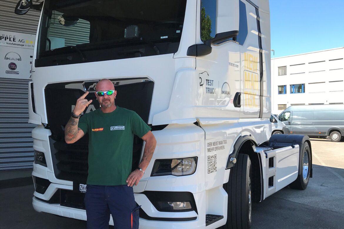 Interview aus dem Fahrerhaus des neuen MAN TGX