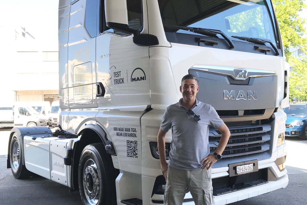 Interview aus dem Fahrerhaus des neuen MAN TGX