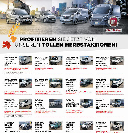 Aktion Lagerfahrezuge 2020