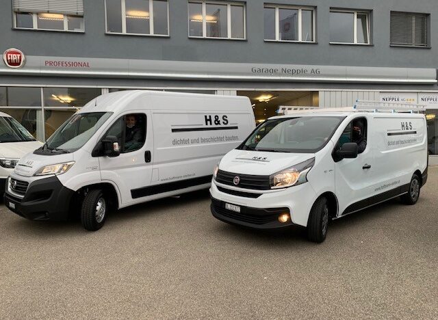 Ablieferung Fiat Ducato & Fiat Talento