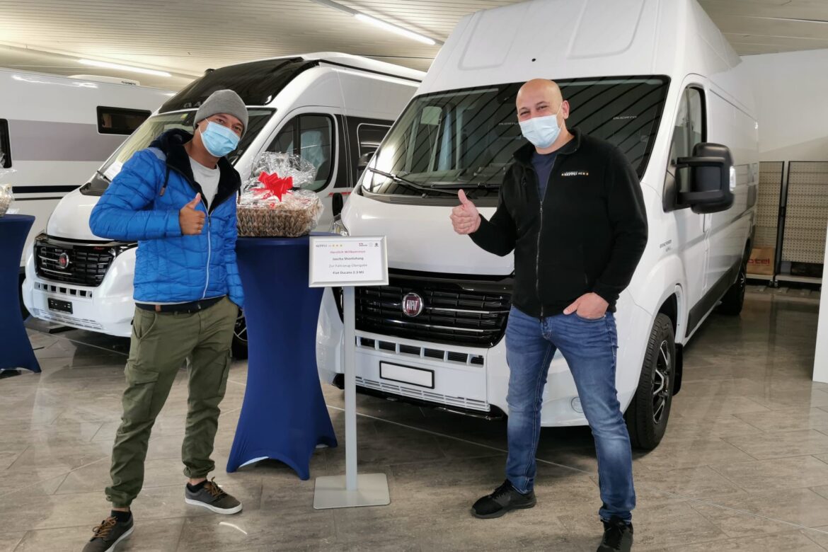 Ablieferung Fiat Ducato L3H3