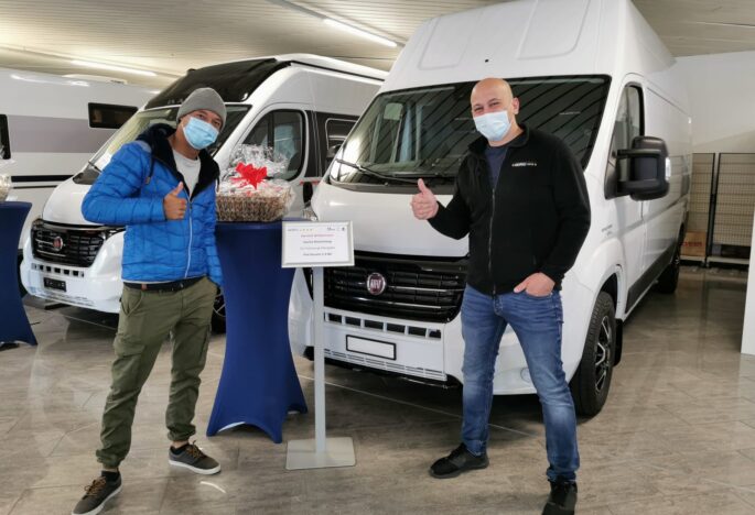 Ablieferung Fiat Ducato L3H3