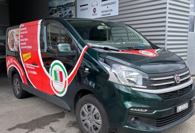 Ablieferung Fiat Talento Kombi Swiss