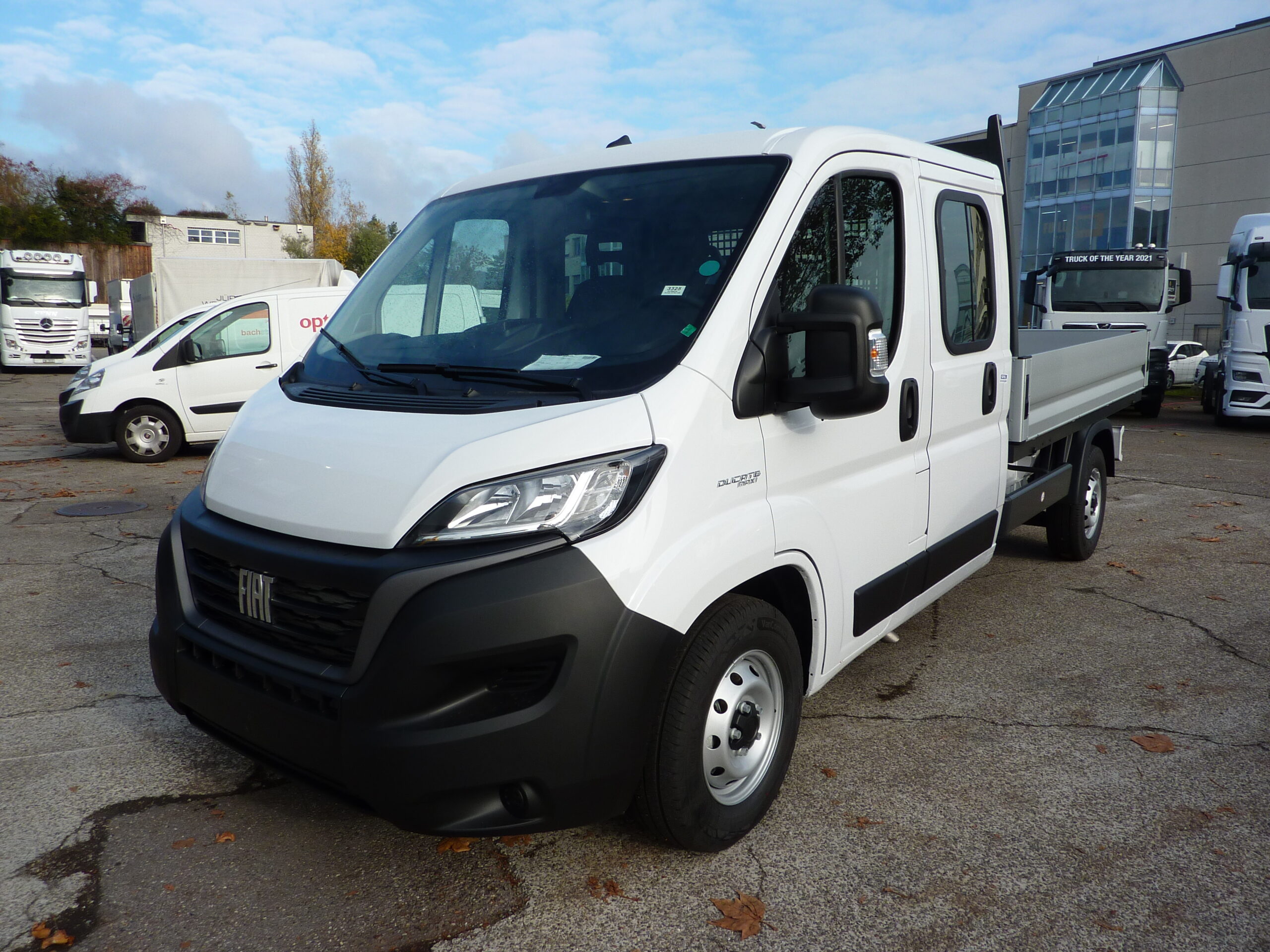 Fiat Ducato D-Kabine 35 2.2 140 PS mit Werksbrücke in Bestellung Fiat Ducato D-Kabine 35 2.2 140 PS mit Werksbrücke in Bestellung