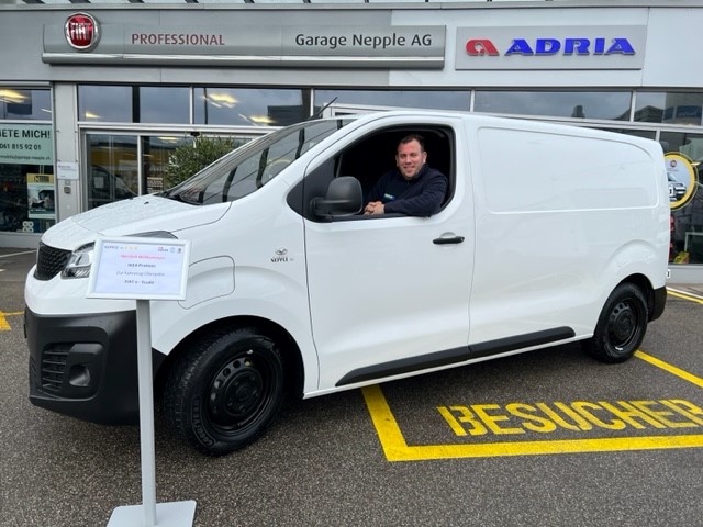 Ablieferung Fiat e-Scudo