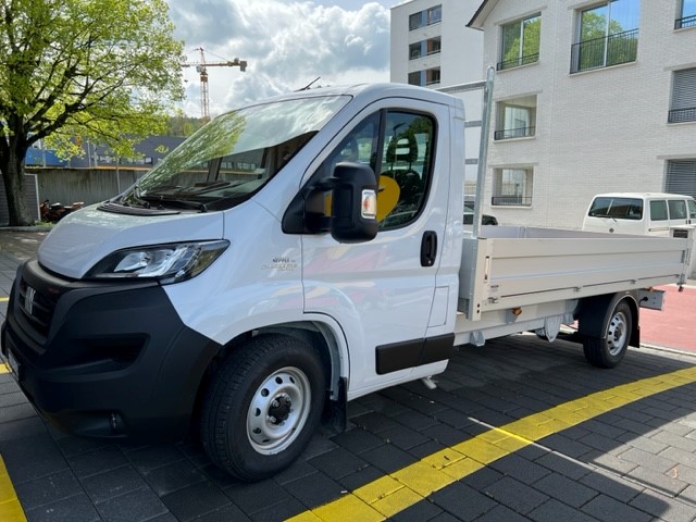 Ablieferung Fiat Ducato mit Brücke