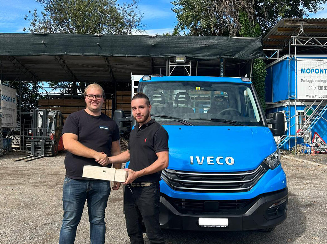 Ablieferung Iveco Daily