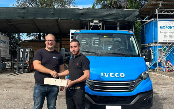 Ablieferung Iveco Daily
