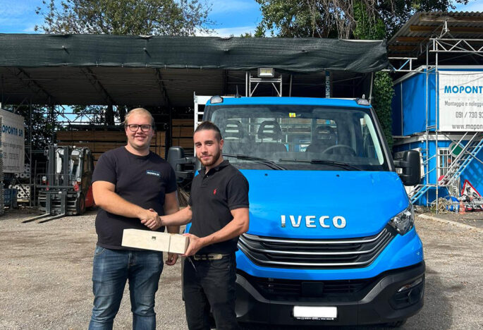 Ablieferung Iveco Daily