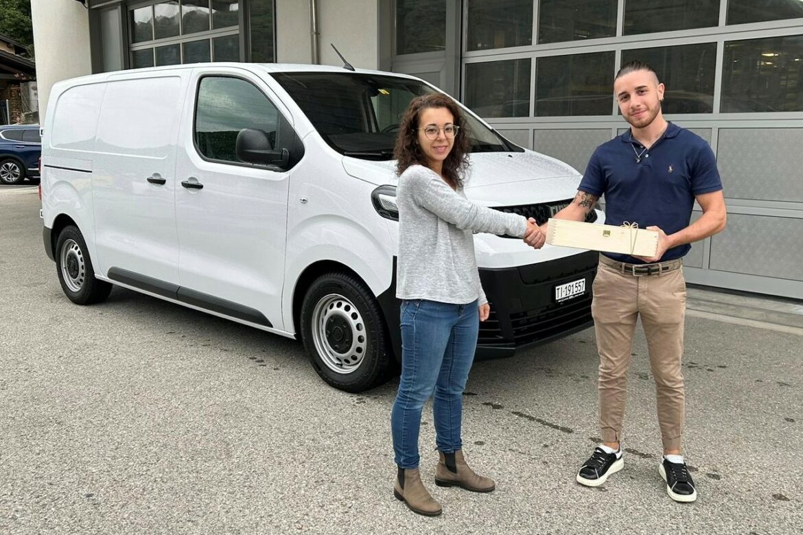 Ablieferung Fiat E-Scudo