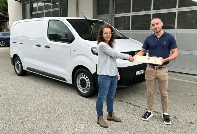 Ablieferung Fiat E-Scudo