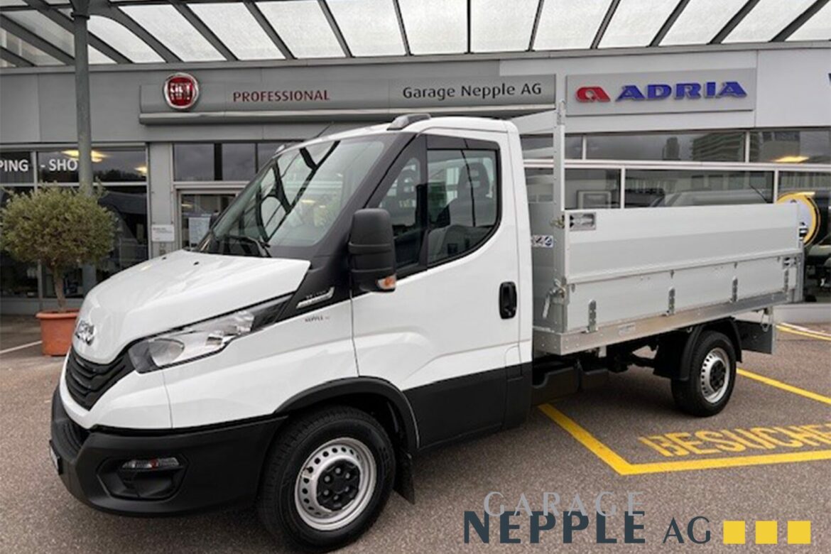 Ablieferung Iveco Daily 3 Seitenkipper