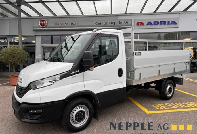 Ablieferung Iveco Daily 3 Seitenkipper