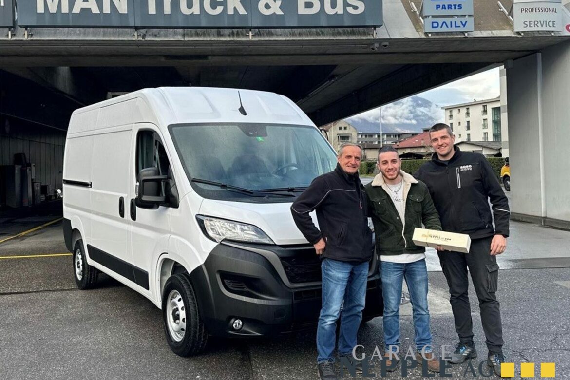 Ablieferung Fiat Ducato