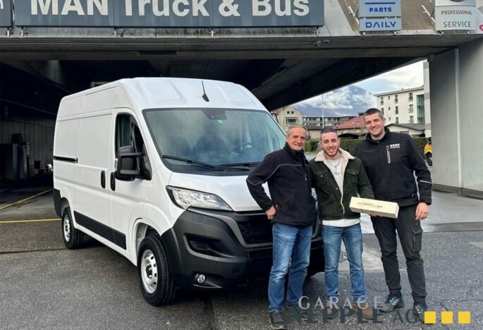 Ablieferung Fiat Ducato